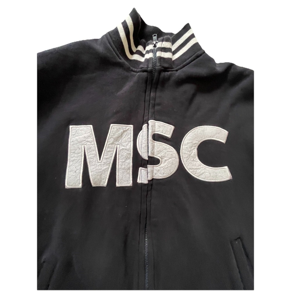 Stadium MSC Cruise Italy Bomber Jacket – Men's Large Embroidered‎ 2-sided